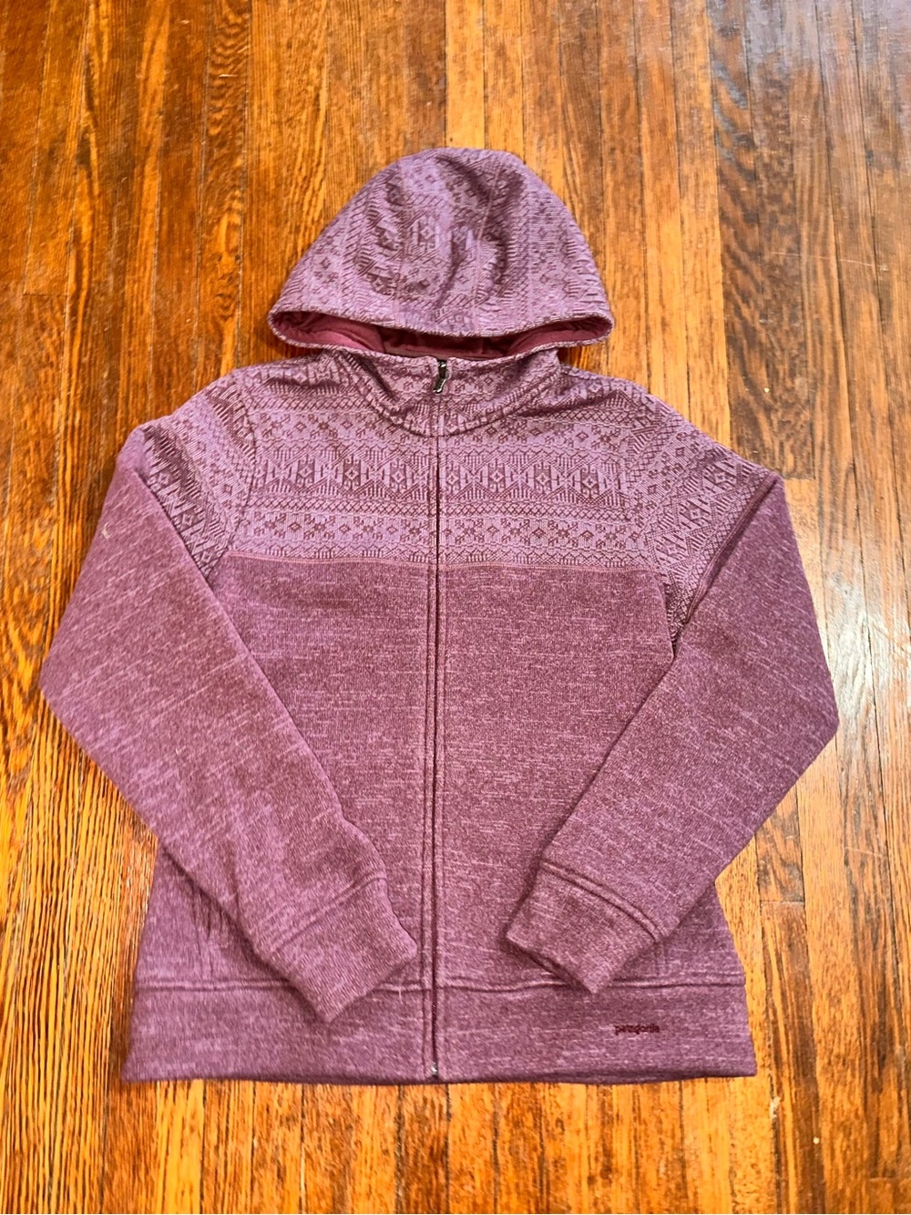 Women’s Mauve Medium Patagonia Gorpcore Fleece Full  Zip Jacket